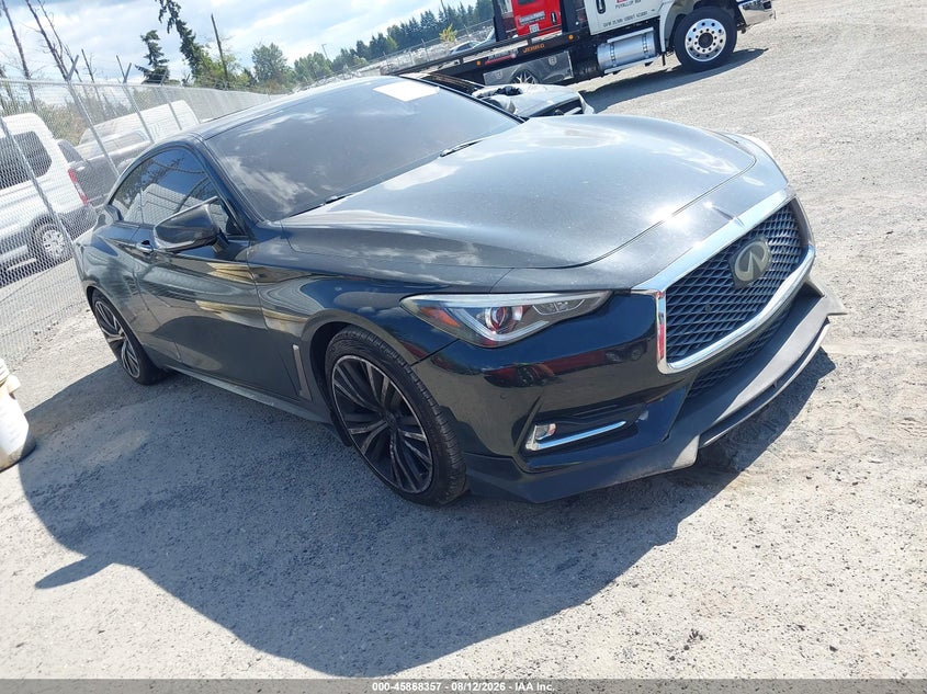 2017 Infiniti Q60 VIN JN1EV7EL8HM550766 — IAAI salvage auction photo