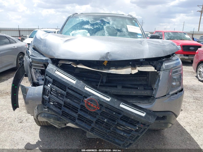 2025 Nissan Armada VIN JN8AY3DE5S9404919 IAAI salvage auction — FRONT END, Wait Title, sold $30,750 on 2026-09-29 (photo 6)