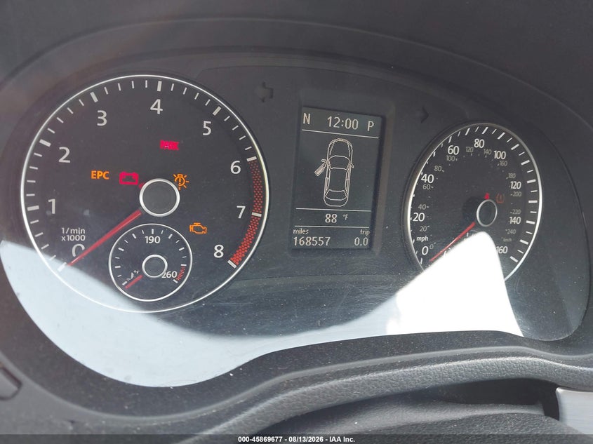 2012 Volkswagen Passat VIN 1VWBP7A36CC031775 IAAI salvage auction — NORMAL WEAR, Clear (Massachusetts), sold $725 on 2026-09-02 (photo 7)