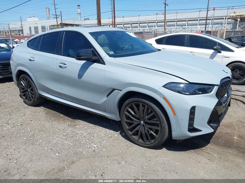 2025 BMW X6 VIN 5UX43EX01S9X04233 — IAAI salvage auction photo