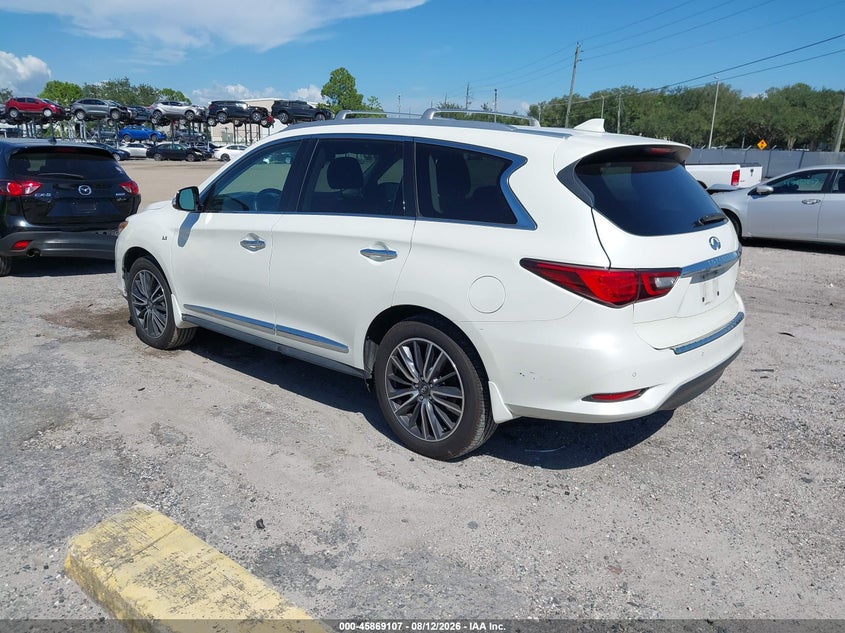 2020 Infiniti Qx60 VIN 5N1DL0MN4LC548743 IAAI salvage auction — NORMAL WEAR, Clear (Florida), sold $10,550 on 2026-08-18 (photo 3)