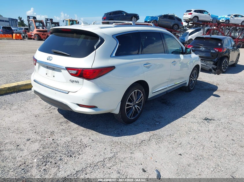 2020 Infiniti Qx60 VIN 5N1DL0MN4LC548743 IAAI salvage auction — NORMAL WEAR, Clear (Florida), sold $10,550 on 2026-08-18 (photo 4)