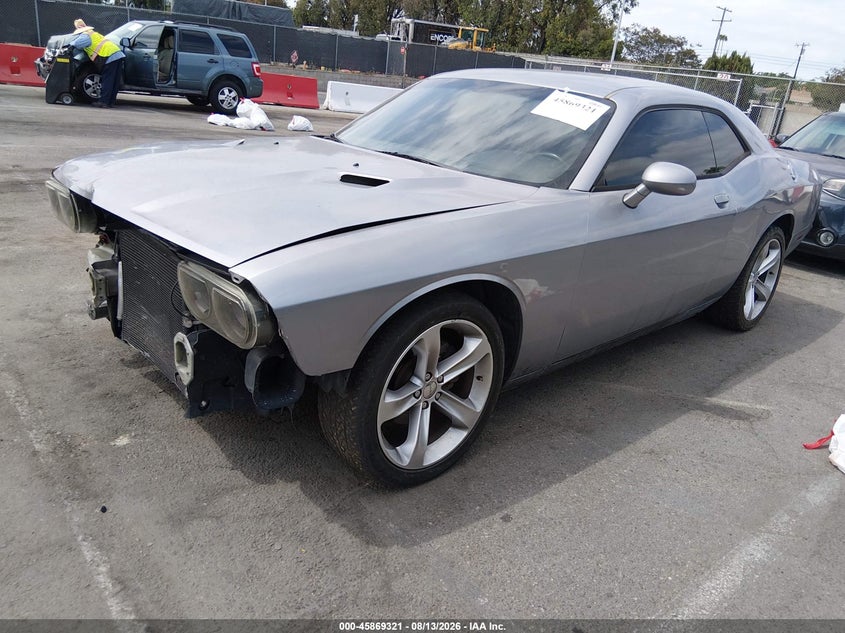 2013 Dodge Challenger VIN 2C3CDYAG0DH695775 IAAI salvage auction — FRONT END, Wait Title, sold $1,100 on 2026-10-15 (photo 2)