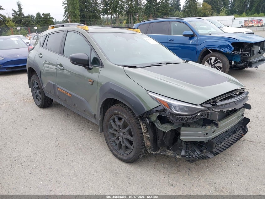 2025 Subaru Xv VIN 4S4GUHU6XS3770655 IAAI salvage auction — LEFT FRONT, Bill Of Sale (Washington), sold $10,400 on 2026-08-22 (photo 1)