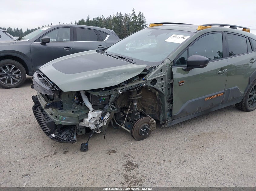 2025 Subaru Xv VIN 4S4GUHU6XS3770655 IAAI salvage auction — LEFT FRONT, Bill Of Sale (Washington), sold $10,400 on 2026-08-22 (photo 6)