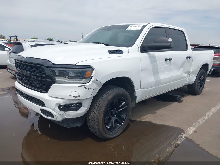 2023 Ram 1500 VIN 1C6SRFMT9PN557497 IAAI salvage auction — SIDE, Wait Title, sold $9,700 on 2026-08-29 (photo 6)