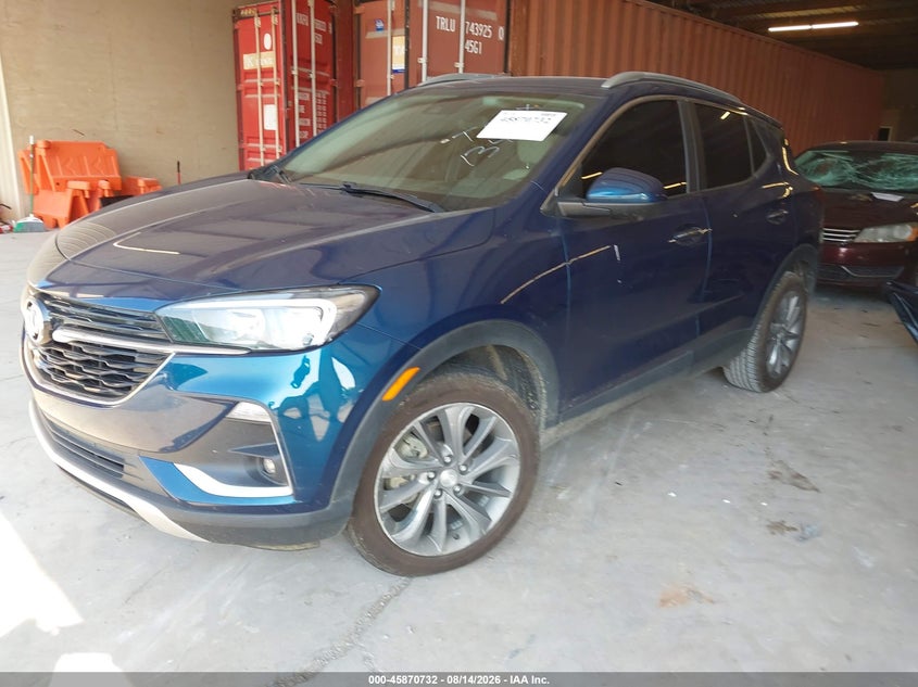 2021 Buick Encore gx VIN KL4MMDS22MB134492 IAAI salvage auction — NORMAL WEAR, Clear (Tennessee), sold $7,650 on 2026-09-08 (photo 2)