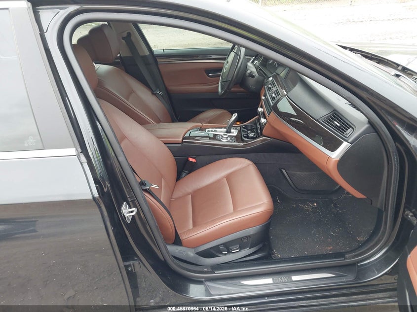 2013 BMW 5er VIN WBAFU7C55DDU72768 IAAI salvage auction — LEFT REAR, Wait Title, sold $2,850 on 2026-09-01 (photo 5)