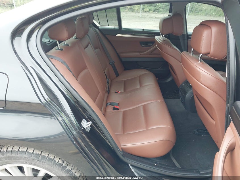 2013 BMW 5er VIN WBAFU7C55DDU72768 IAAI salvage auction — LEFT REAR, Wait Title, sold $2,850 on 2026-09-01 (photo 8)