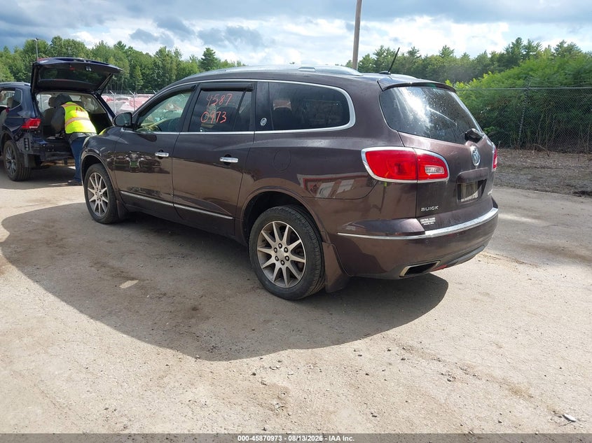 2015 Buick Enclave VIN 5GAKVBKD2FJ252228 IAAI salvage auction — NORMAL WEAR, Original (Maine), sold $1,050 on 2026-08-29 (photo 3)