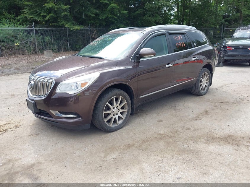 2015 Buick Enclave VIN 5GAKVBKD2FJ252228 IAAI salvage auction — NORMAL WEAR, Original (Maine), sold $1,050 on 2026-08-29 (photo 2)