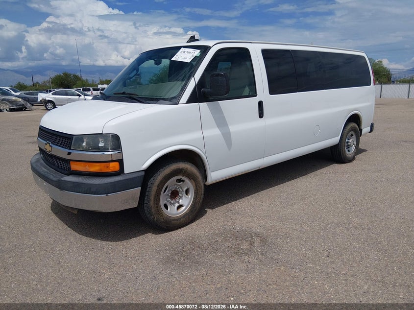 2016 Chevrolet Express 3500 VIN 1GAZGPFF9G1252060 IAAI salvage auction — NORMAL WEAR, Sf97 (Arizona), sold $19,600 on 2026-09-10 (photo 2)