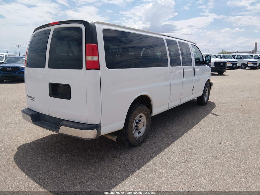 2016 Chevrolet Express 3500 VIN 1GAZGPFF9G1252060 IAAI salvage auction — NORMAL WEAR, Sf97 (Arizona), sold $19,600 on 2026-09-10 (photo 4)