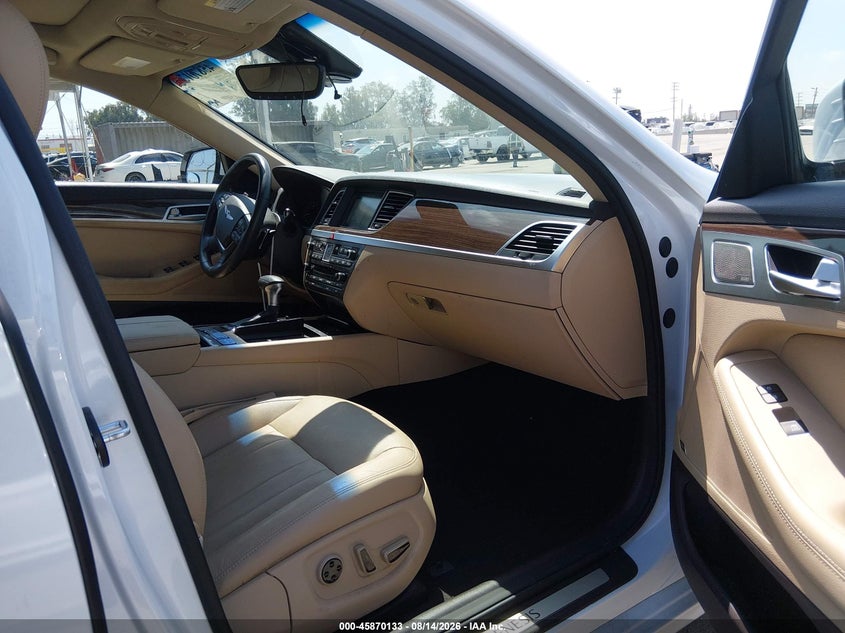 2018 Genesis G80 VIN KMHGN4JE1JU238785 IAAI salvage auction — FRONT END, Salvage (California), sold $4,350 on 2026-09-23 (photo 5)
