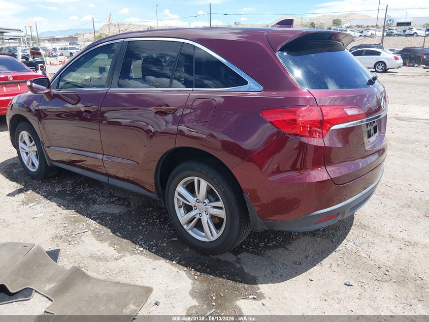 2013 Acura Rdx VIN 5J8TB3H53DL007345 IAAI salvage auction — FRONT END, Wait Title, sold $1,300 on 2026-09-26 (photo 3)
