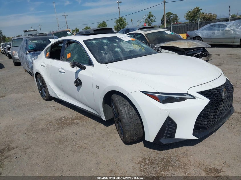 2021 Lexus Is VIN JTHGZ1B28M5041220 — IAAI salvage auction photo