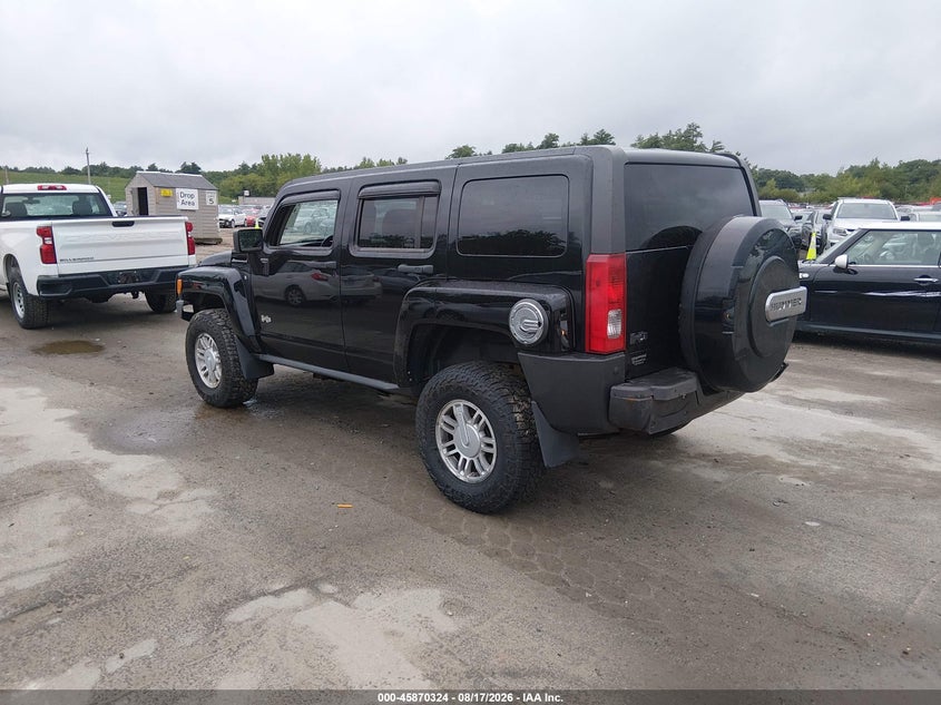 2008 Hummer H3 VIN 5GTEN13E788155610 IAAI salvage auction — NORMAL WEAR, Original (New Hampshire), sold $425 on 2026-09-16 (photo 3)