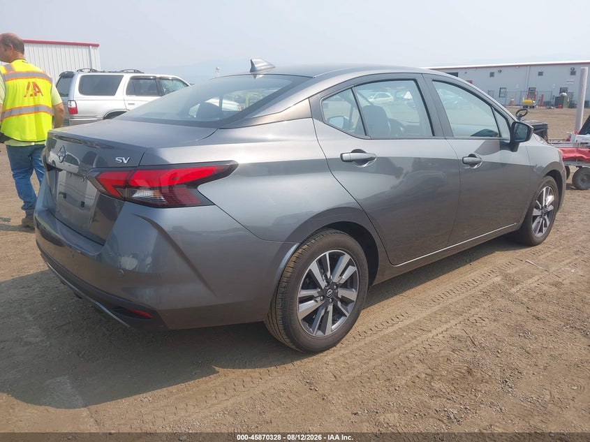 2024 Nissan Versa VIN 3N1CN8EV2RL882082 IAAI salvage auction — NORMAL WEAR, Salvage Title, sold $7,900 on 2026-08-16 (photo 4)