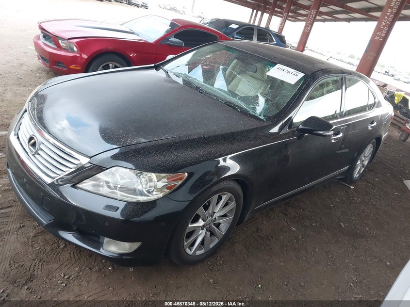 2010 Lexus Ls 460 VIN JTHBL5EFXA5094904 IAAI salvage auction — FRONT END, Salvage (Arizona), sold $825 on 2026-10-06 (photo 2)