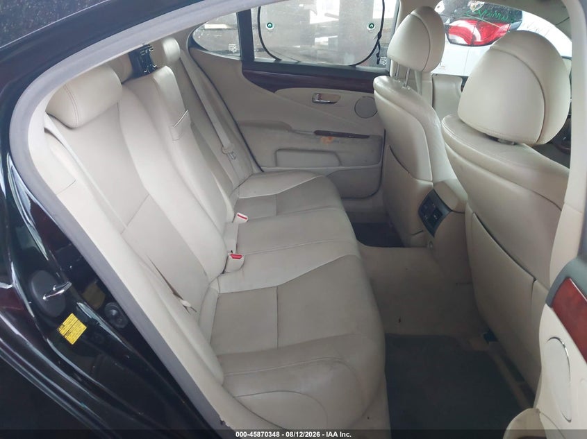 2010 Lexus Ls 460 VIN JTHBL5EFXA5094904 IAAI salvage auction — FRONT END, Salvage (Arizona), sold $825 on 2026-10-06 (photo 8)