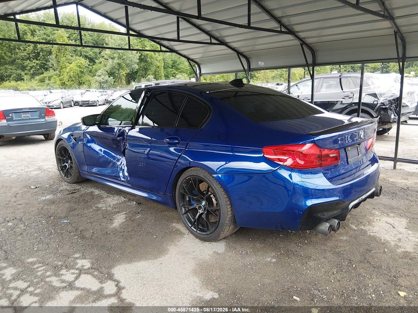 2019 BMW M5 VIN WBSJF0C53KB285741 IAAI salvage auction — SIDE, Salvage (Connecticut), sold $27,350 on 2026-09-03 (photo 3)