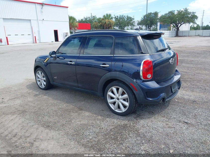 2012 Mini Cooper VIN WMWZC5C55CWL63458 IAAI salvage auction — ENGINE DAMAGE, Clear (Florida), sold $225 on 2026-08-19 (photo 3)