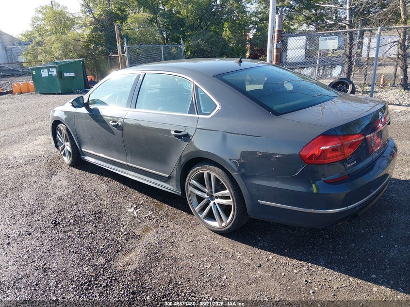 2016 Volkswagen Passat VIN 1VWAT7A37GC038229 IAAI salvage auction — NORMAL WEAR, Wait Title, sold $800 on 2026-08-31 (photo 3)
