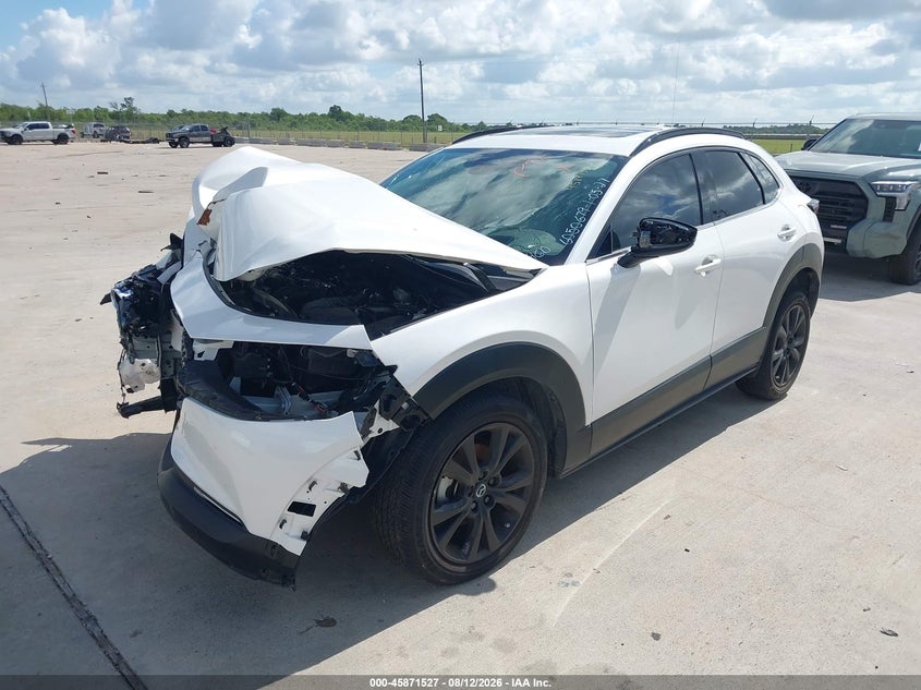2025 Mazda CX-30 VIN 3MVDMBDY4SM799460 IAAI salvage auction — Front End, Clear, sold $4,250 on 2026-09-25 (photo 2)