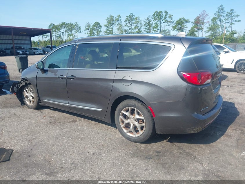 2017 Chrysler Pacifica VIN 2C4RC1GG1HR504808 IAAI salvage auction — LEFT FRONT, Wait Title, sold $3,650 on 2026-08-26 (photo 3)