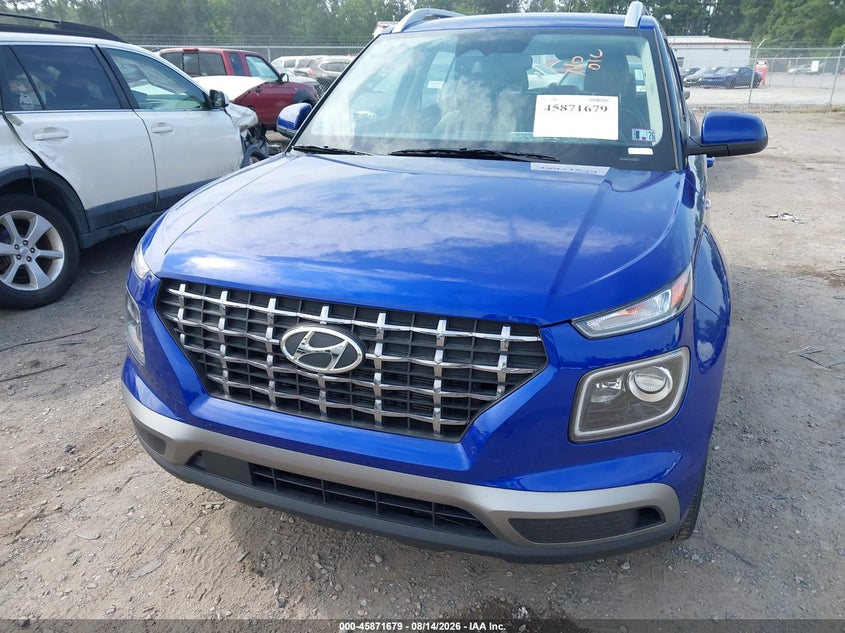 2025 Hyundai Venue VIN KMHRC8A32SU409890 IAAI salvage auction — ENGINE DAMAGE, Enterprise Vehicles Clear Only (Pennsylvania), sold $8,000 on 2026-08-19 (photo 6)
