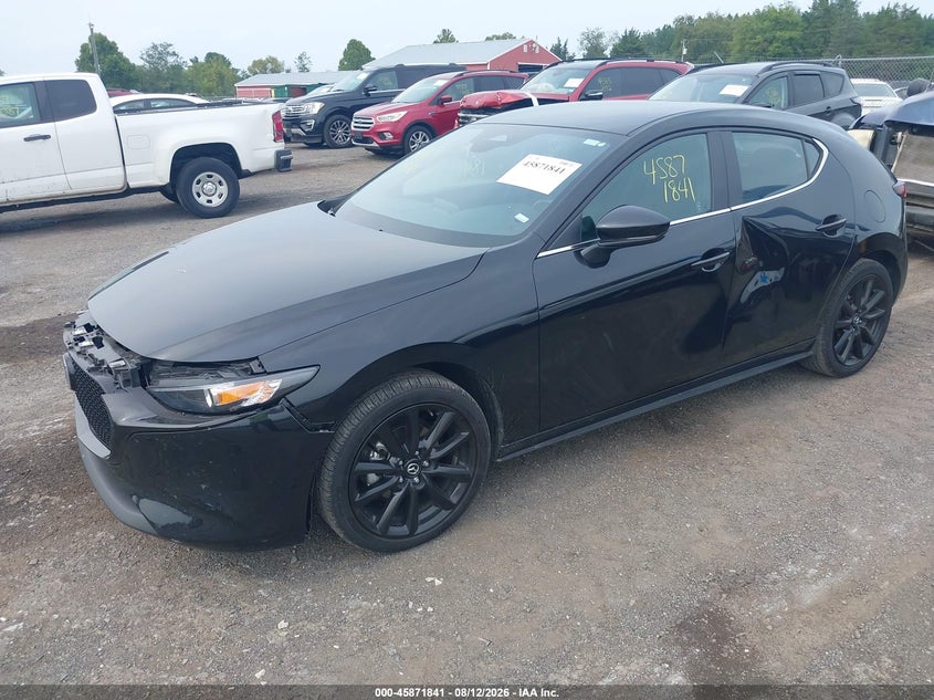 2026 Mazda 3 VIN JM1BPAKL2T1853953 IAAI salvage auction — FRONT END, Salvage Title, sold $15,000 on 2026-08-18 (photo 2)