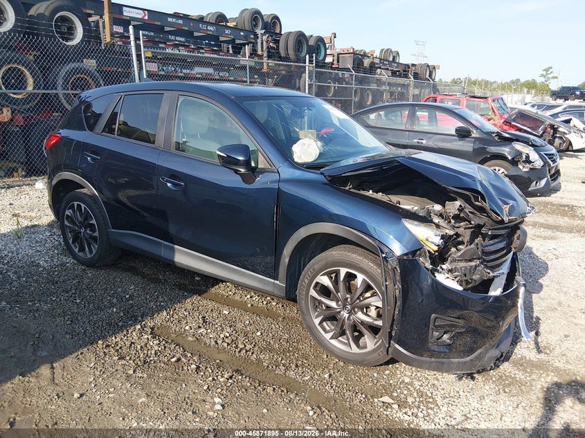 2016 Mazda Cx-5 VIN JM3KE2DY8G0769417 IAAI salvage auction — FRONT END, Salvage (Georgia), sold $2,100 on 2026-09-06 (photo 1)