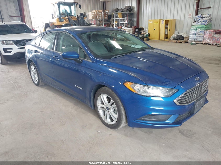 2018 Ford Fusion VIN 3FA6P0UU0JR282103 — IAAI salvage auction photo