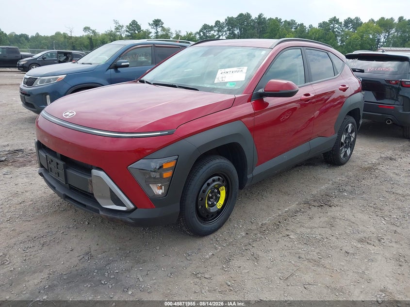 2025 Hyundai Kona VIN KM8HBCAB2SU321141 IAAI salvage auction — FRONT END, Enterprise Vehicles Clear Only (Virginia), sold $12,200 on 2026-08-19 (photo 2)