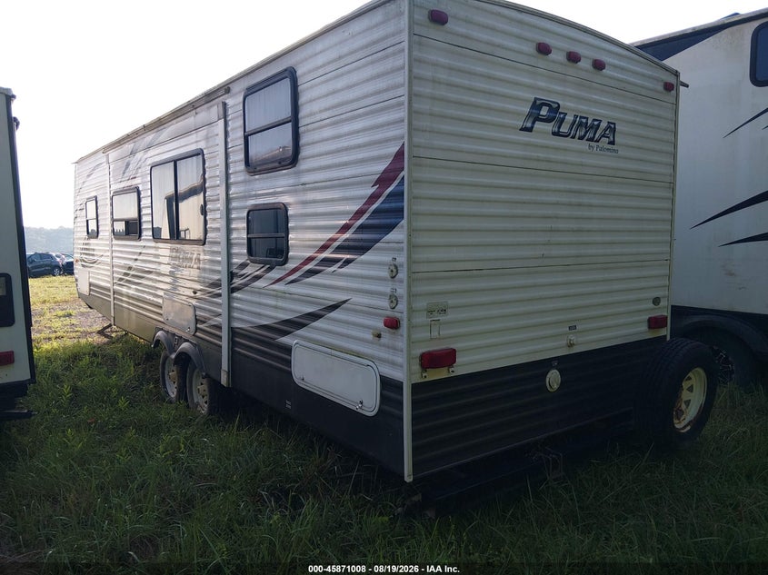 2014 Puma VIN 4X4TPUD22EP048605 IAAI salvage auction — WATER/FLOOD, Salvage (West Virginia), sold $2,850 on 2026-09-24 (photo 3)