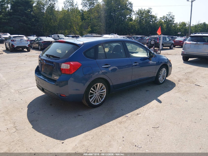 2013 Subaru Impreza VIN JF1GPAG65D2877559 IAAI salvage auction — NORMAL WEAR, Original (New Hampshire), sold $775 on 2026-08-26 (photo 4)