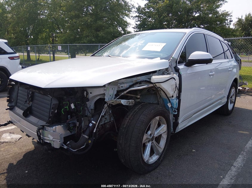 2023 Audi Q7 VIN WA1LCBF78PD004671 IAAI salvage auction — FRONT END, Salvage Title, sold $12,600 on 2026-09-14 (photo 2)