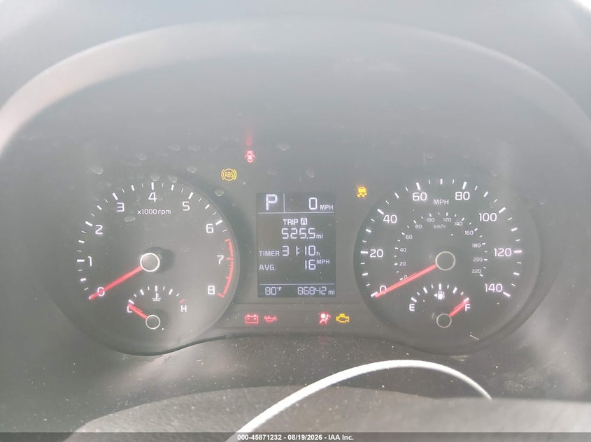 2018 Kia Rio VIN 3KPA24AB9JE080218 IAAI salvage auction — LEFT SIDE, Certificate Of Title (Nebraska), sold $1,500 on 2026-09-11 (photo 7)