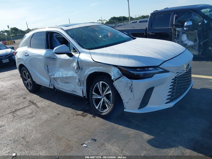2025 Lexus Rx VIN 2T2BBMCA4SC072855 — IAAI salvage auction photo