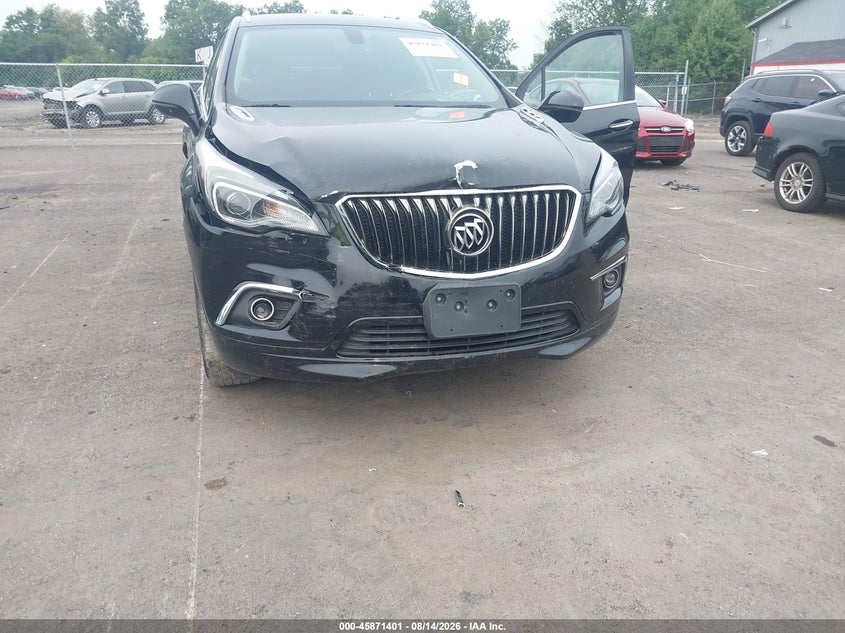 2017 Buick Envision VIN LRBFXDSAXHD085256 IAAI salvage auction — FRONT & REAR, Salvage Title, sold $1,150 on 2026-09-30 (photo 6)