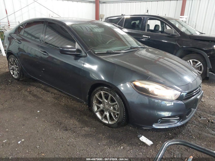 2014 Dodge Dart VIN 1C3CDFBB0ED721409 IAAI salvage auction — REAR END, Salvage Title, sold $550 on 2026-09-17 (photo 1)