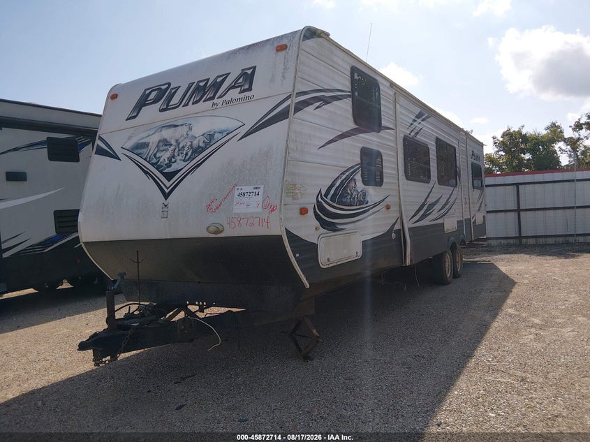 2014 Palomino Puma VIN 4X4TPUF28EP049898 IAAI salvage auction — STORM DAMAGE, Salvage (Louisiana), sold $25 on 2026-09-16 (photo 2)