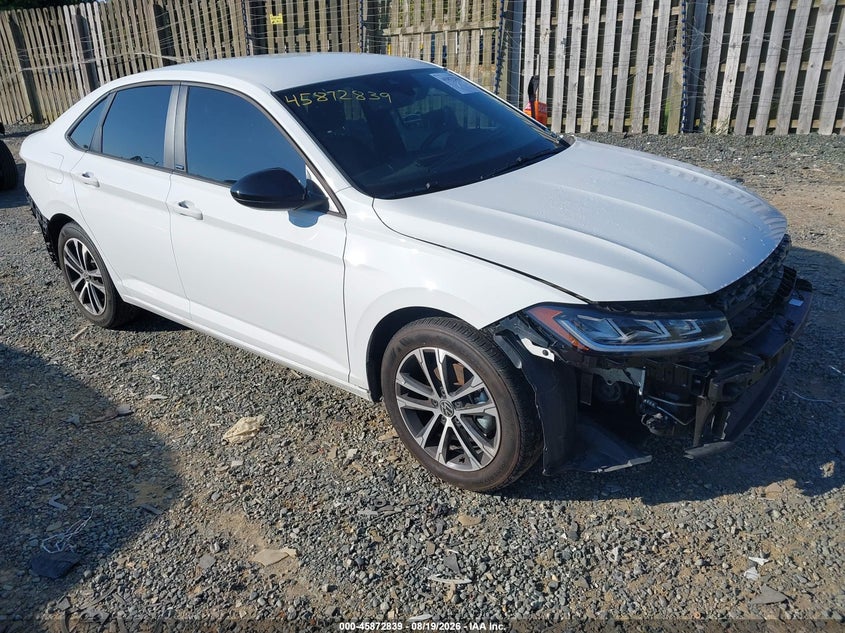 2025 Volkswagen Jetta VIN 3VWBX7BU0SM054201 — IAAI salvage auction photo