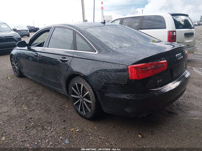 2015 Audi A6 VIN WAUGFAFC1FN011716 IAAI salvage auction — NORMAL WEAR, Salvage Title, sold $2,100 on 2026-09-03 (photo 3)