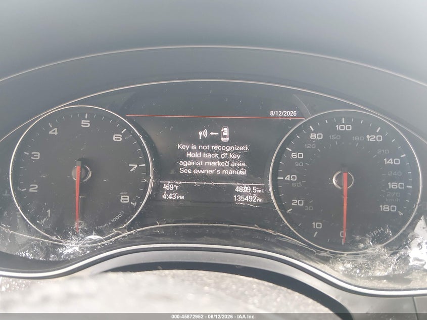 2015 Audi A6 VIN WAUGFAFC1FN011716 IAAI salvage auction — NORMAL WEAR, Salvage Title, sold $2,100 on 2026-09-03 (photo 7)