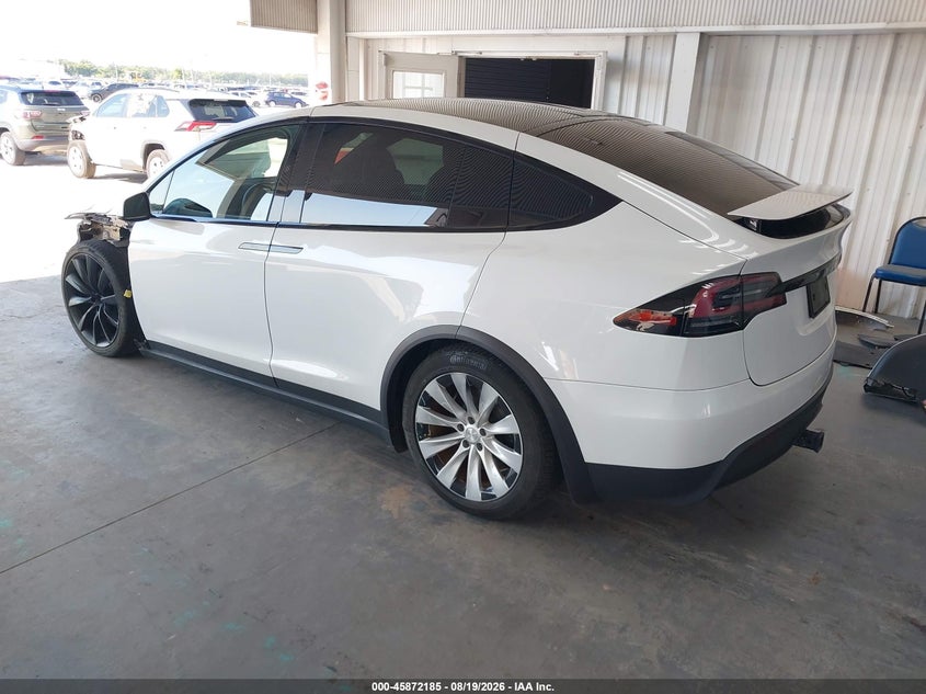 2023 Tesla Model x VIN 7SAXCDE56PF421334 IAAI salvage auction — FRONT END, Salvage Title, sold $23,900 on 2026-09-24 (photo 3)