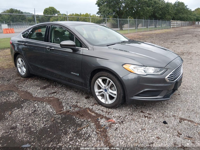 2018 Ford Fusion VIN 3FA6P0UU8JR254498 — IAAI salvage auction photo