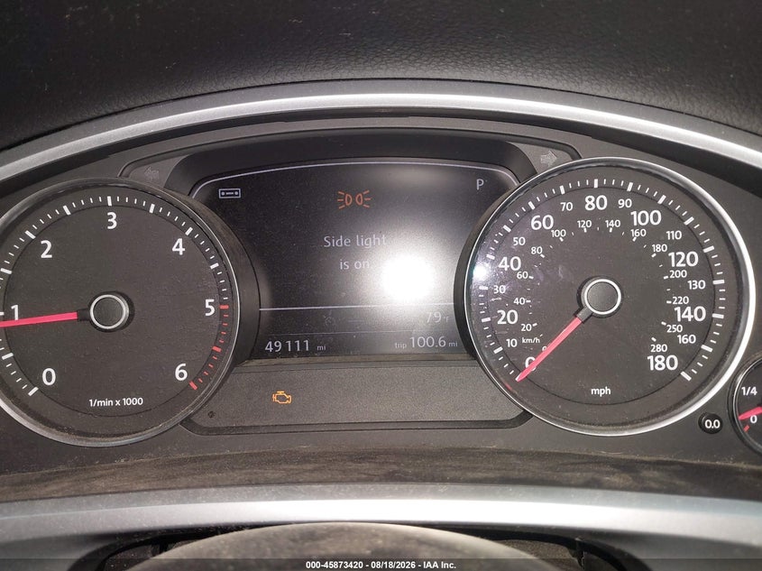 2013 Volkswagen Touareg VIN WVGEP9BPXDD007306 IAAI salvage auction — NORMAL WEAR, Clear (Pennsylvania), sold $8,300 on 2026-08-20 (photo 7)