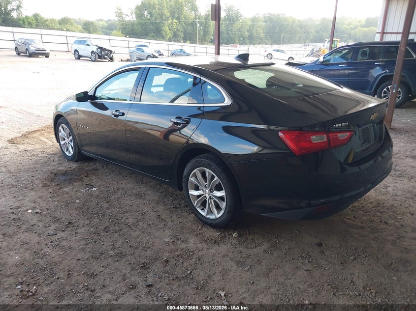 2025 Chevrolet Malibu VIN 1G1ZD5ST4SF128265 IAAI salvage auction — RIGHT FRONT, Salvage Title, sold $12,750 on 2026-08-19 (photo 3)