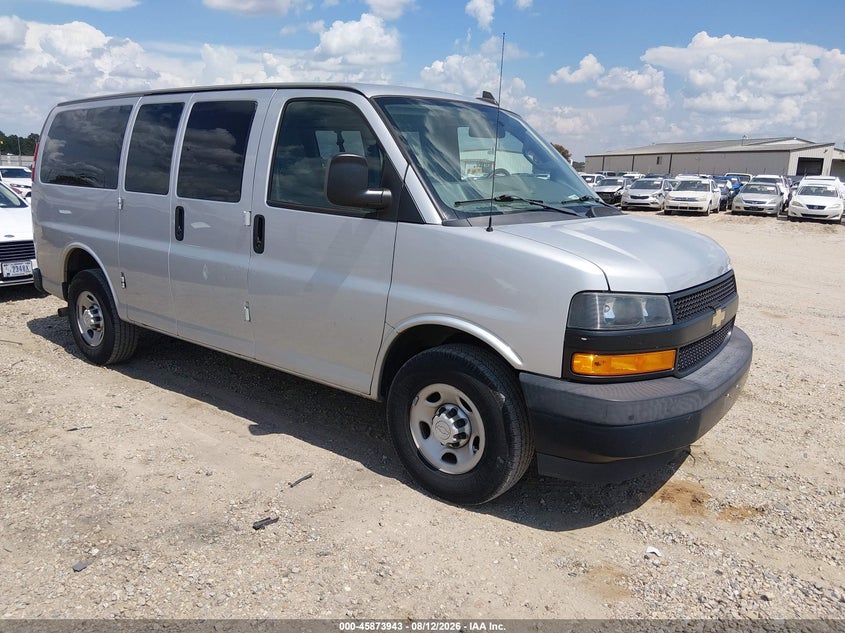 2019 Chevrolet Express 2500 VIN 1GAWGEFGXK1341810 — IAAI salvage auction photo